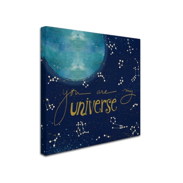 Lisa Powell Braun 'Universe' Canvas Art,35x35